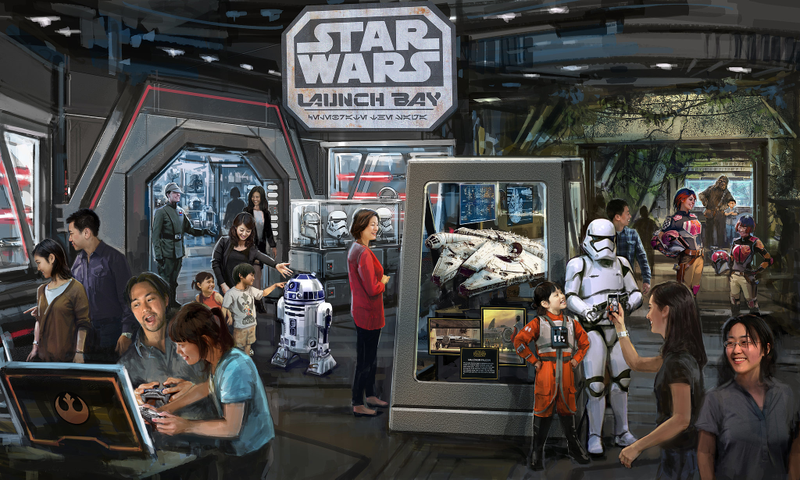 Star Wars Launch Bay for the new Shanghai Disneyland park (Disney)